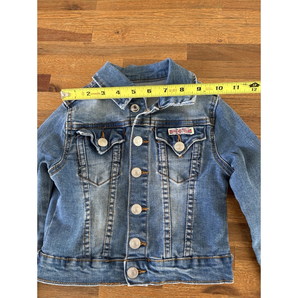 Hudson Denim Jacket‎ KIDS GIRLS SIZE 5 Jean Coat - Picture 7 of 16